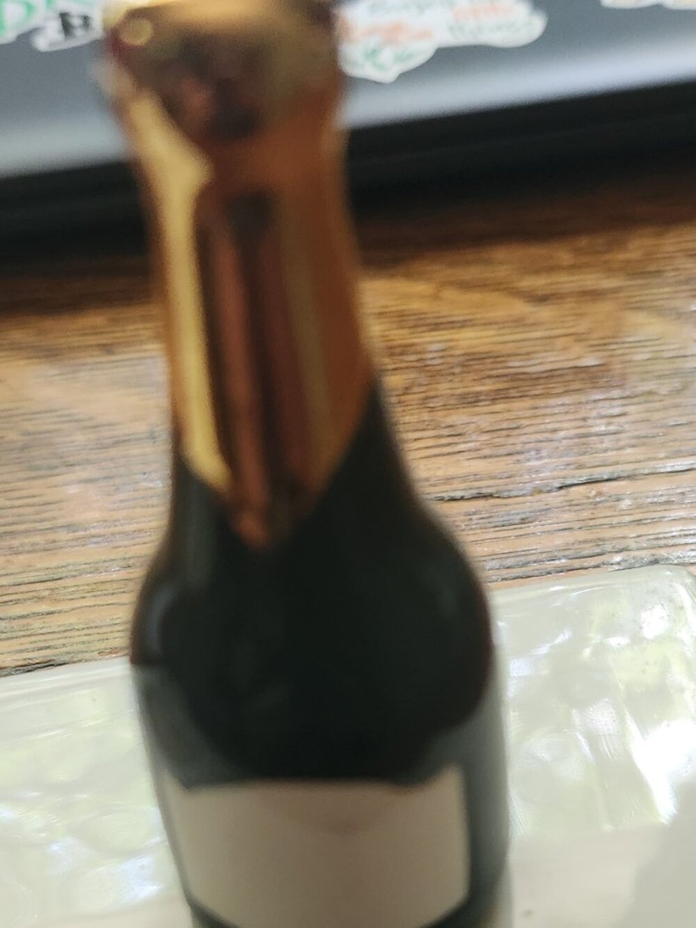Nora Fleming Mini "Champagne Bottle"